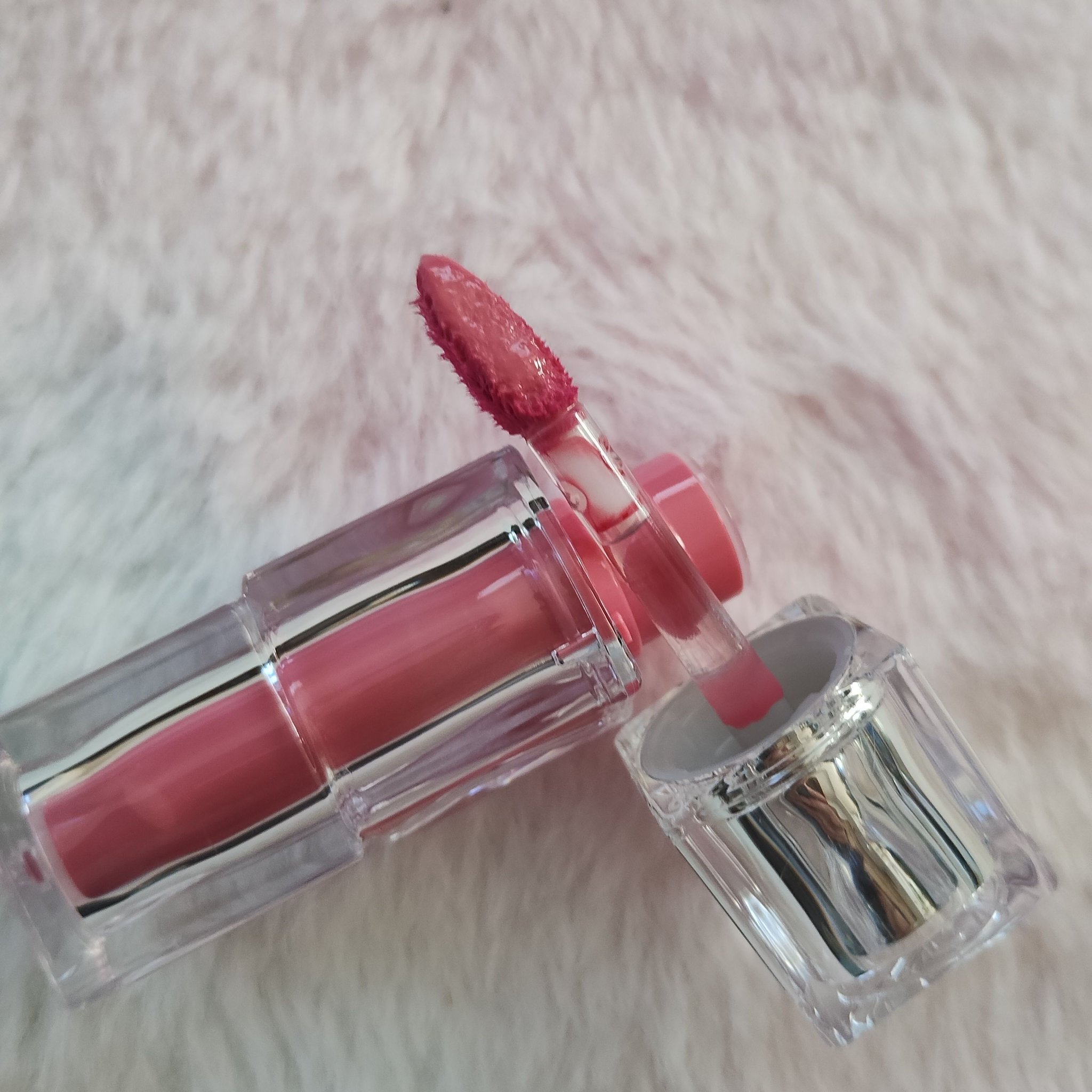 ウォーターリズムグロウティント 13 LIKELY（ミニ）/TIRTIR(ティルティル)/リップティントを使ったクチコミ（3枚目）