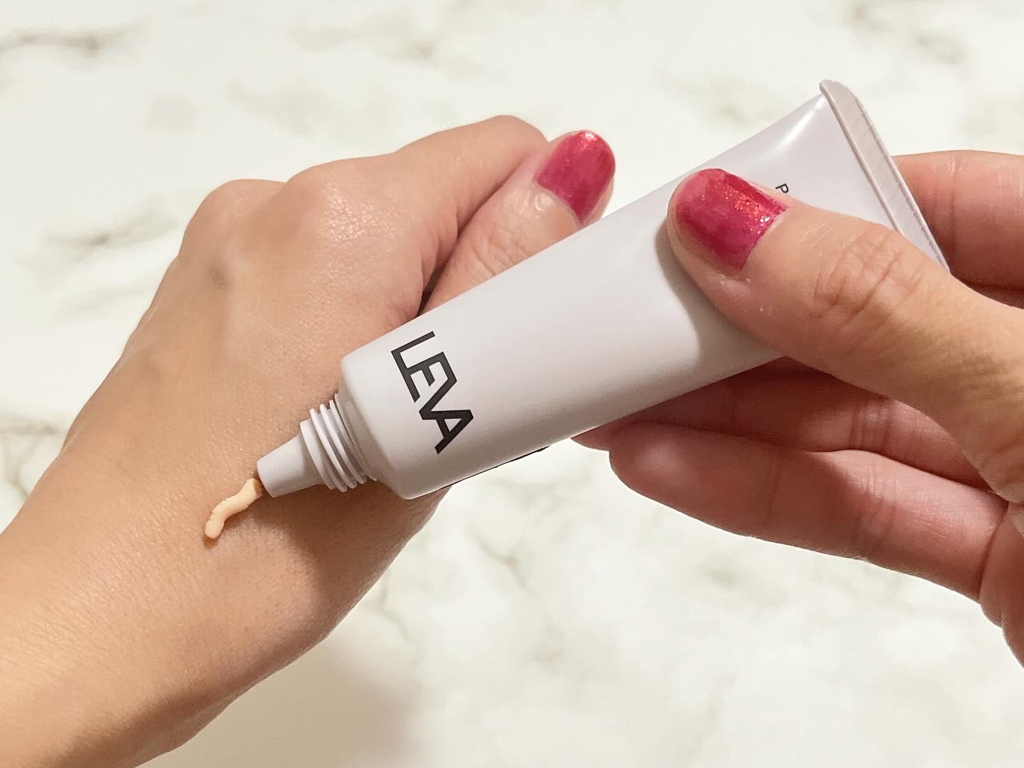 ポアプライマー/LEVA/化粧下地を使ったクチコミ（2枚目）