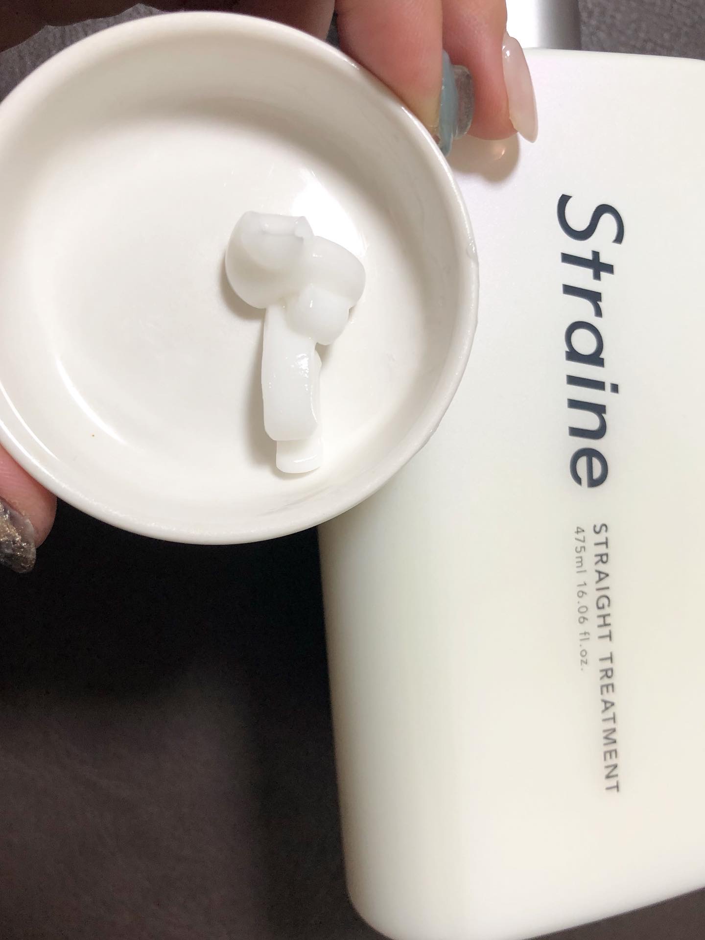 ストレートシャンプー/ストレートトリートメント ホワイトブロッサムの香り/Straine/市販シャンプーを使ったクチコミ（3枚目）