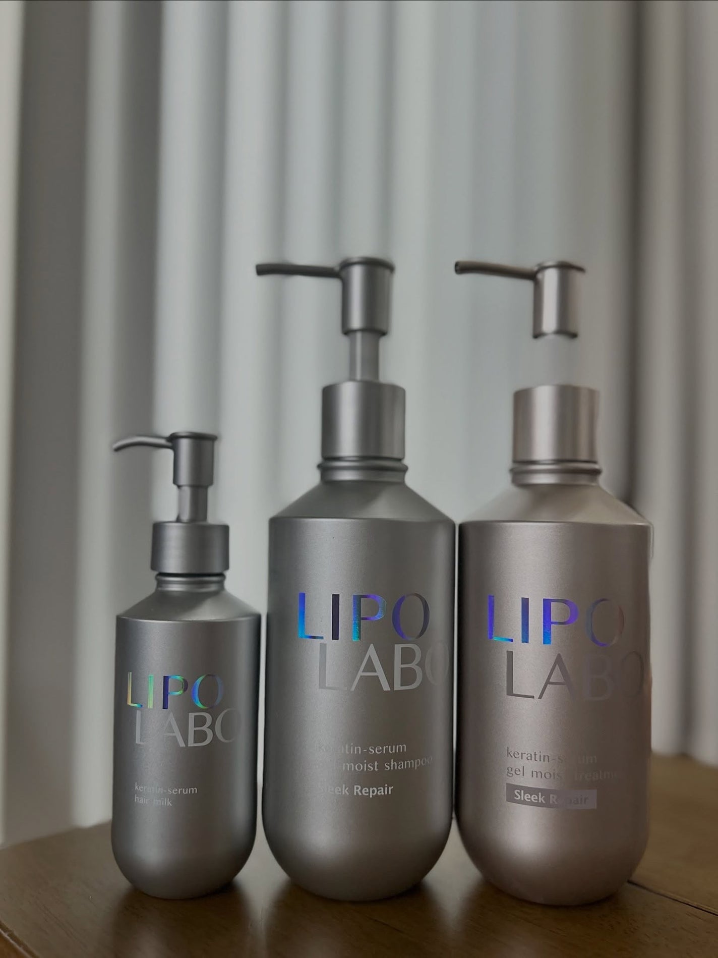 リポ ラボ ケラチンセラム ジェルモイスト シャンプー /トリートメントスリークリペア*/LIPO LABO/市販シャンプーを使ったクチコミ(3枚目)