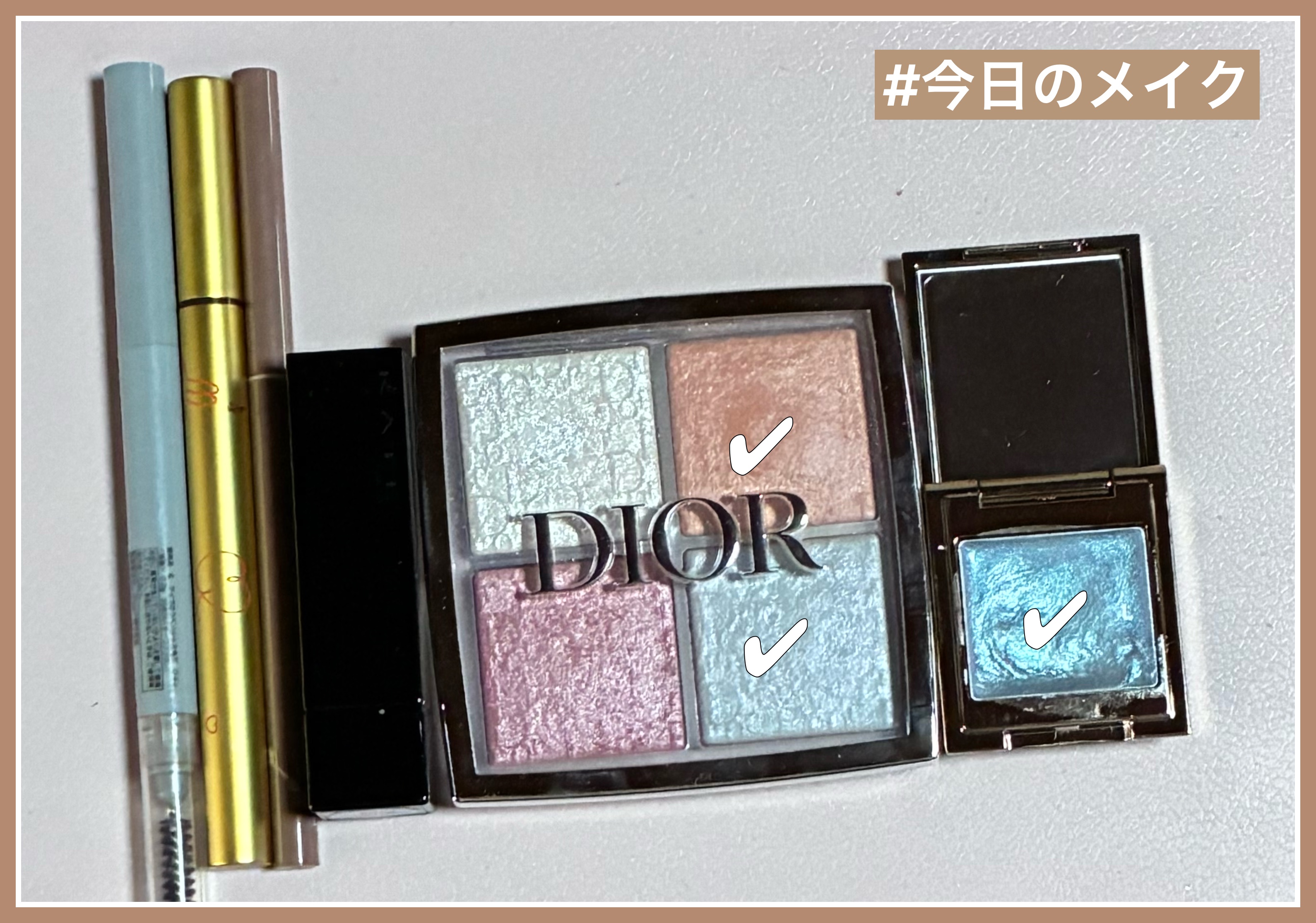 ルナソル モノアイカラーレーション EX07J Mystic Reflection/LUNASOL/単色アイシャドウを使ったクチコミ（1枚目）