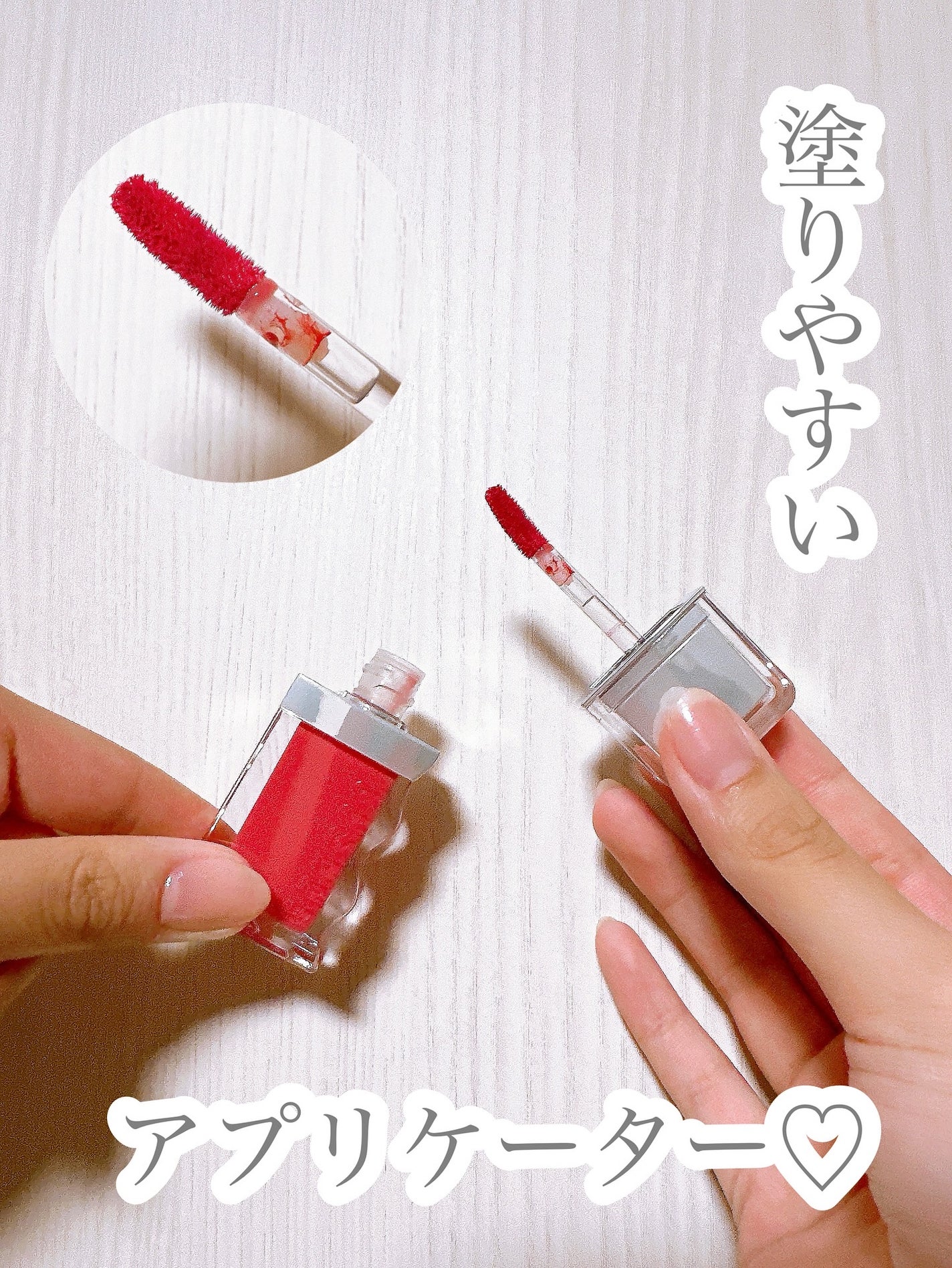 フローウェーブティント/COSNORI/リップティントを使ったクチコミ(2枚目)