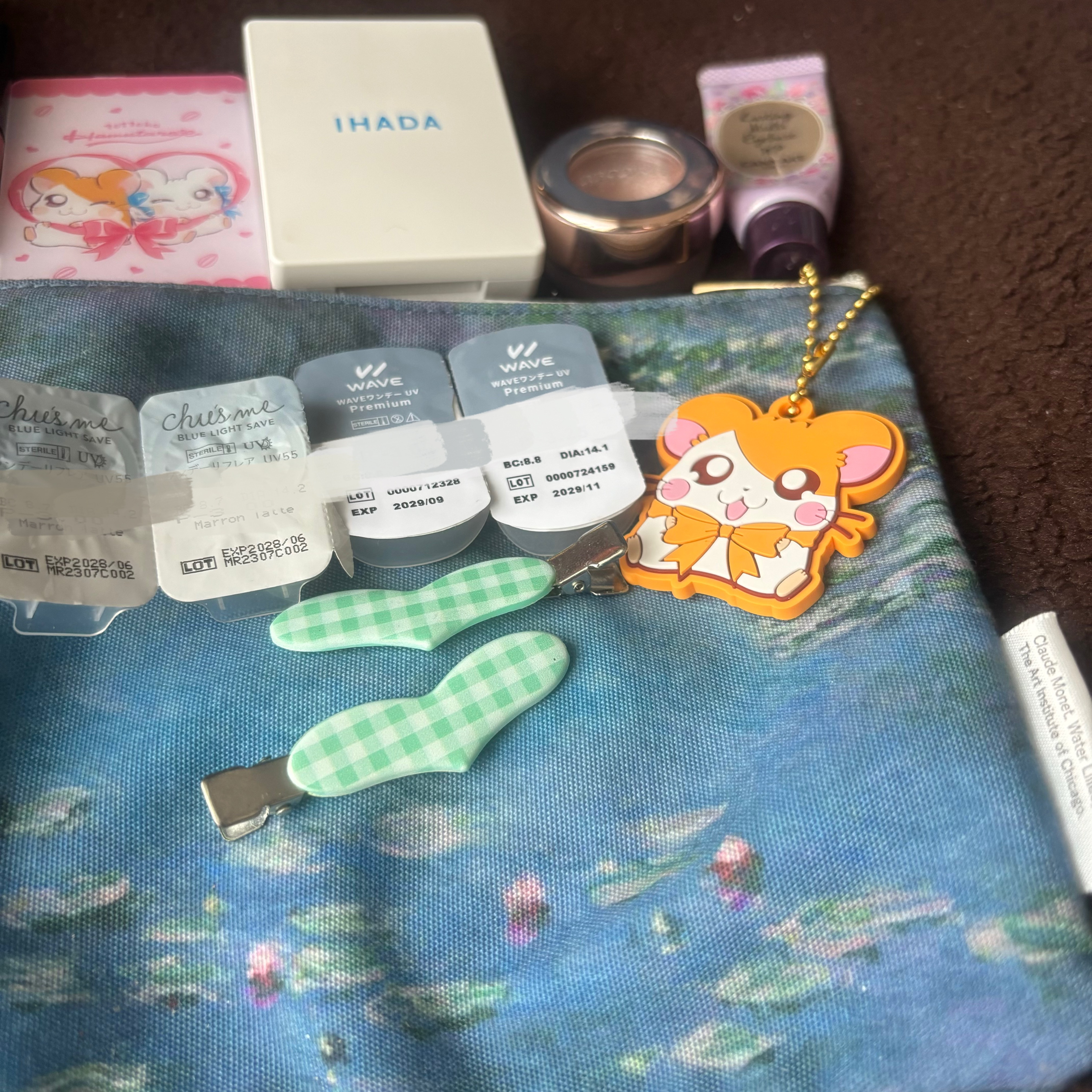 Chu's me BLUE LIGHT SAVE 1day マロンラテ/Chu's me/カラーコンタクトレンズを使ったクチコミ（1枚目）