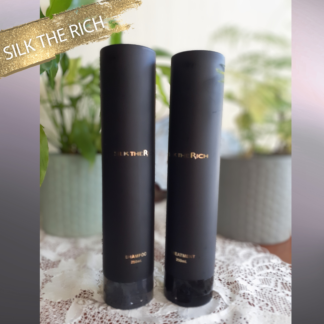 SILK THE RICH スカルプ&リペア シャンプー・トリートメント/SILK THE RICH/市販シャンプーを使ったクチコミ（1枚目）