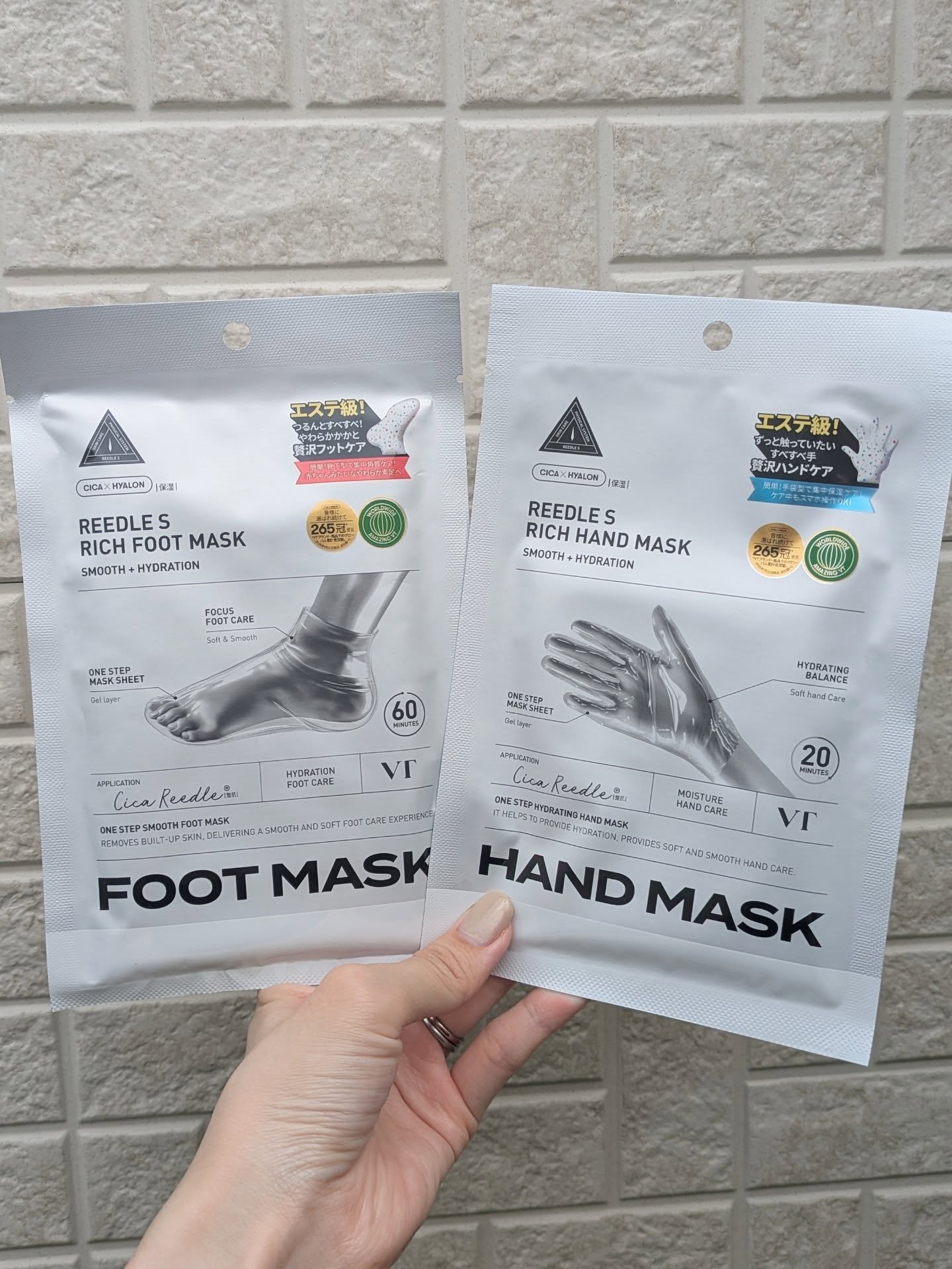 リードルショット リッチハンドマスク/VT/ハンドクリームを使ったクチコミ（1枚目）
