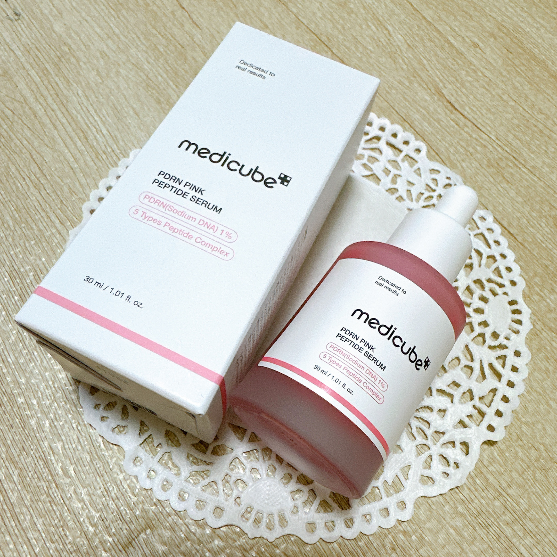 PDRNピンクアンプル PDRN 10,000ppm配合/MEDICUBE/美容液を使ったクチコミ（2枚目）