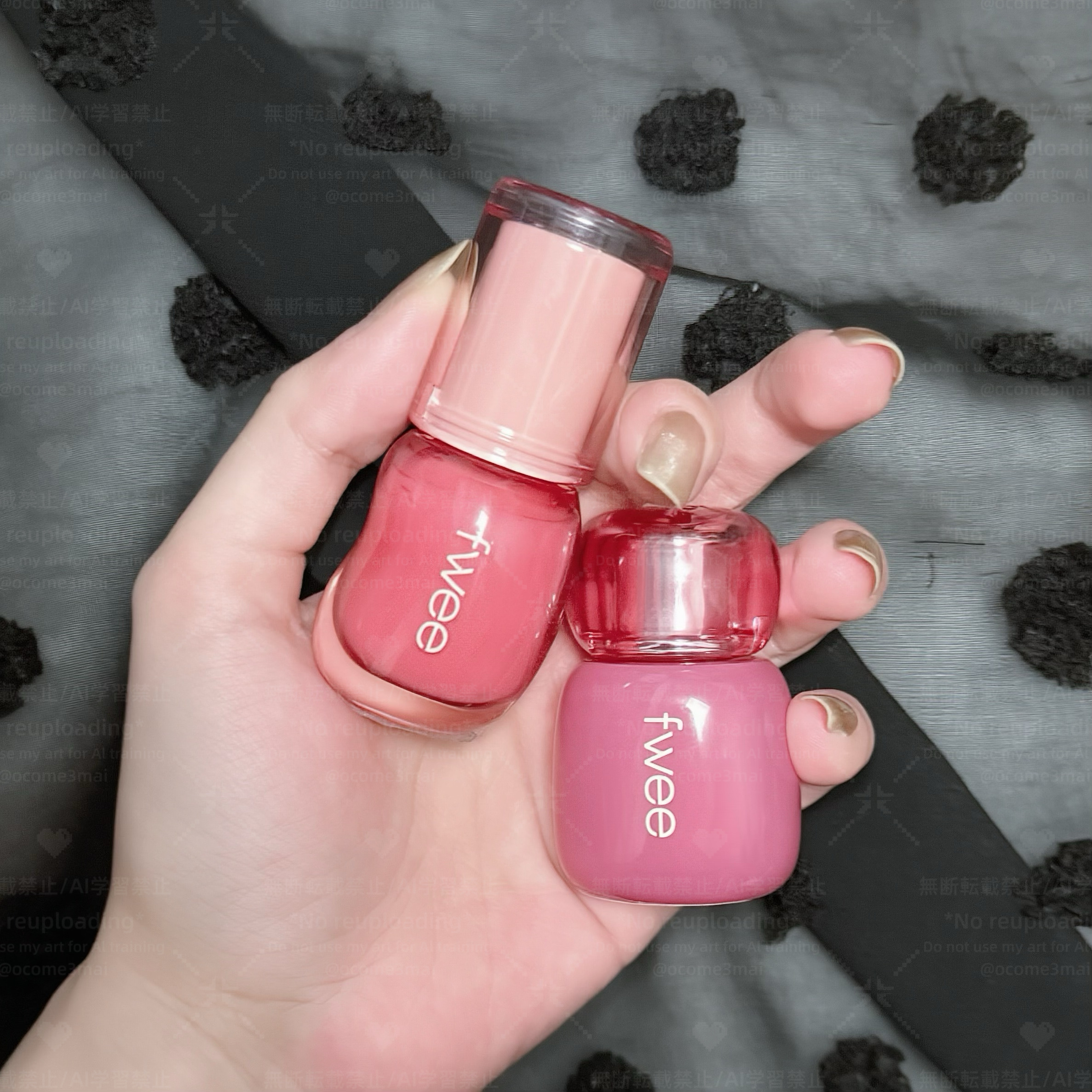 フィー 3Dボリューミンググロス/fwee/リップグロスを使ったクチコミ（2枚目）