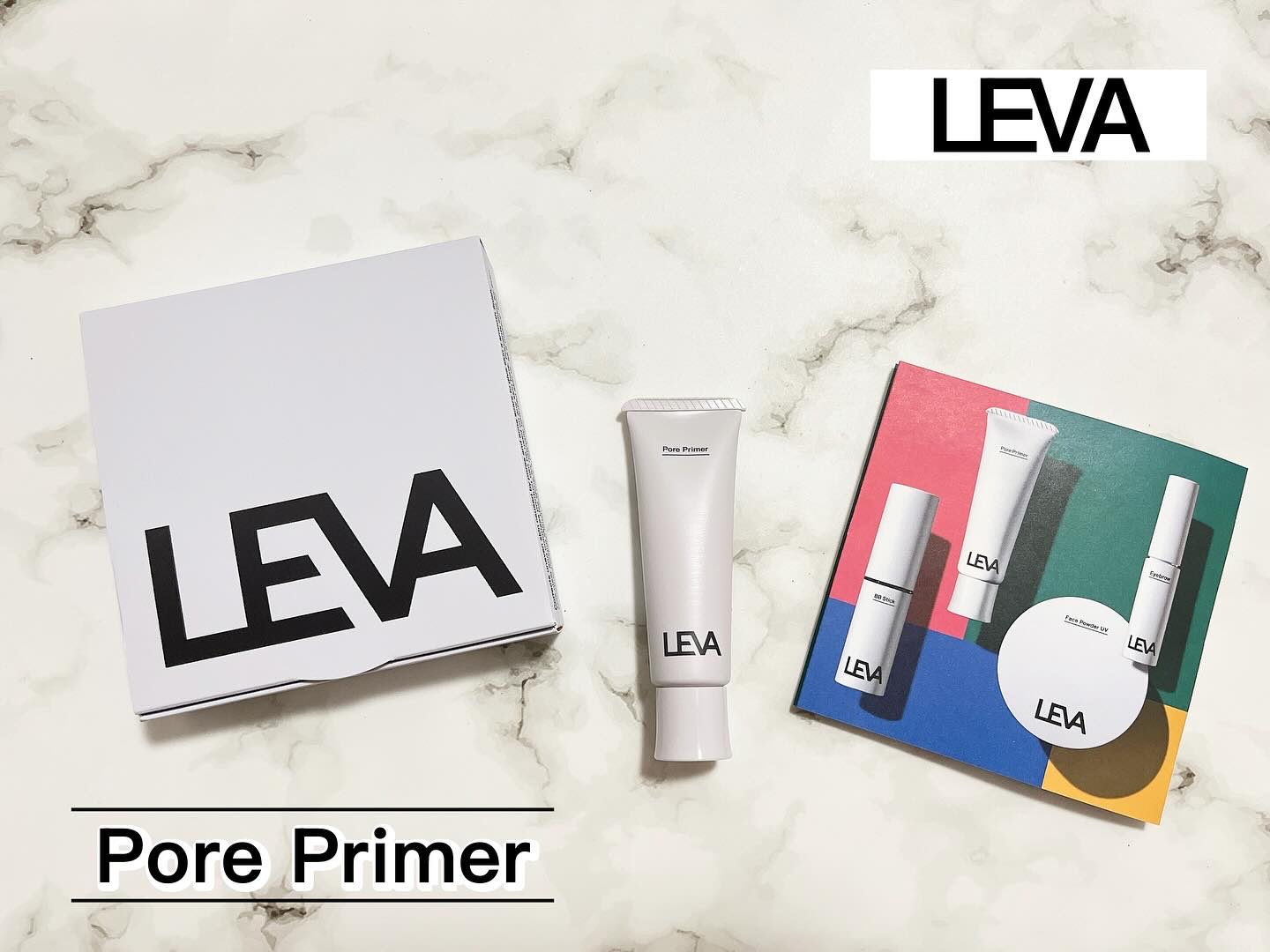 ポアプライマー/LEVA/化粧下地を使ったクチコミ（1枚目）