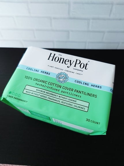 オーガニックハーバルインフューズドパンティーライナー/The Honey Pot Company/おりものシートを使ったクチコミ(1枚目)