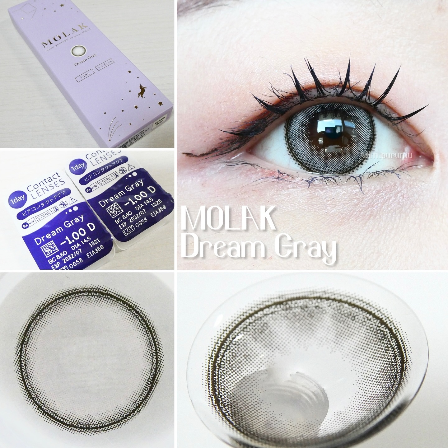 MOLAK 1day/MOLAK/ワンデー（１DAY）カラコンを使ったクチコミ（2枚目）
