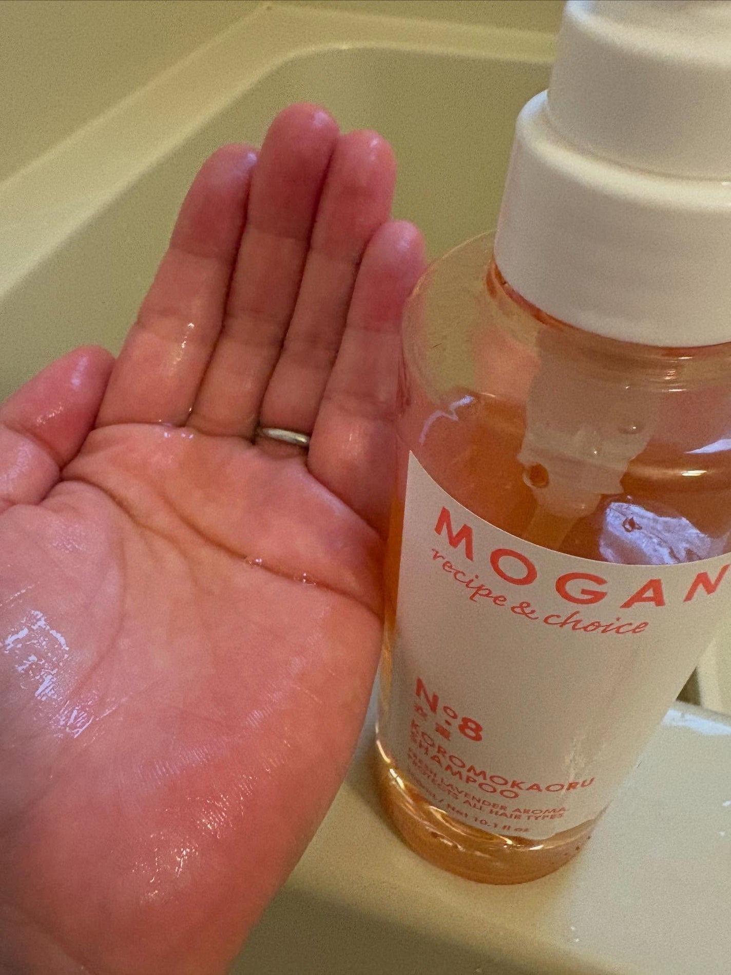 ノンシリコン アミノ酸 シャンプー/コンディショナー 衣薫(ころもかおる)/MOGANS/市販シャンプーを使ったクチコミ(2枚目)