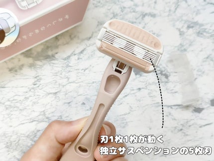 miness わき用カミソリ/貝印/シェーバーを使ったクチコミ(4枚目)