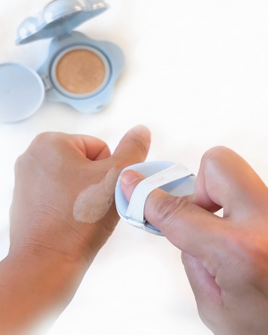 クラウドフィルタークッション/ETUDE/クッションファンデーションを使ったクチコミ(3枚目)