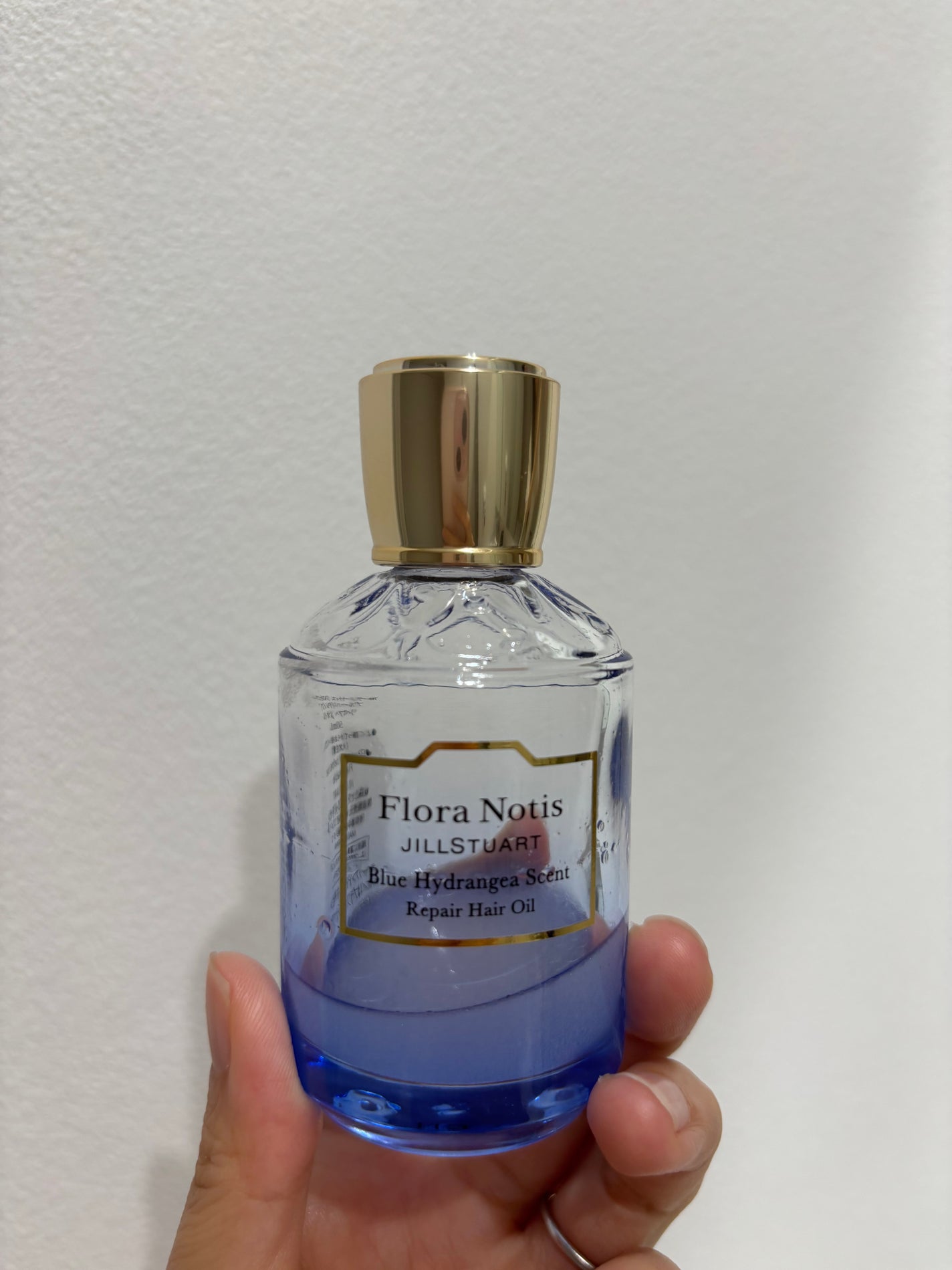 ブルーハイドレンジア リペアヘアオイル/Flora Notis JILL STUART/ヘアオイルを使ったクチコミ(1枚目)