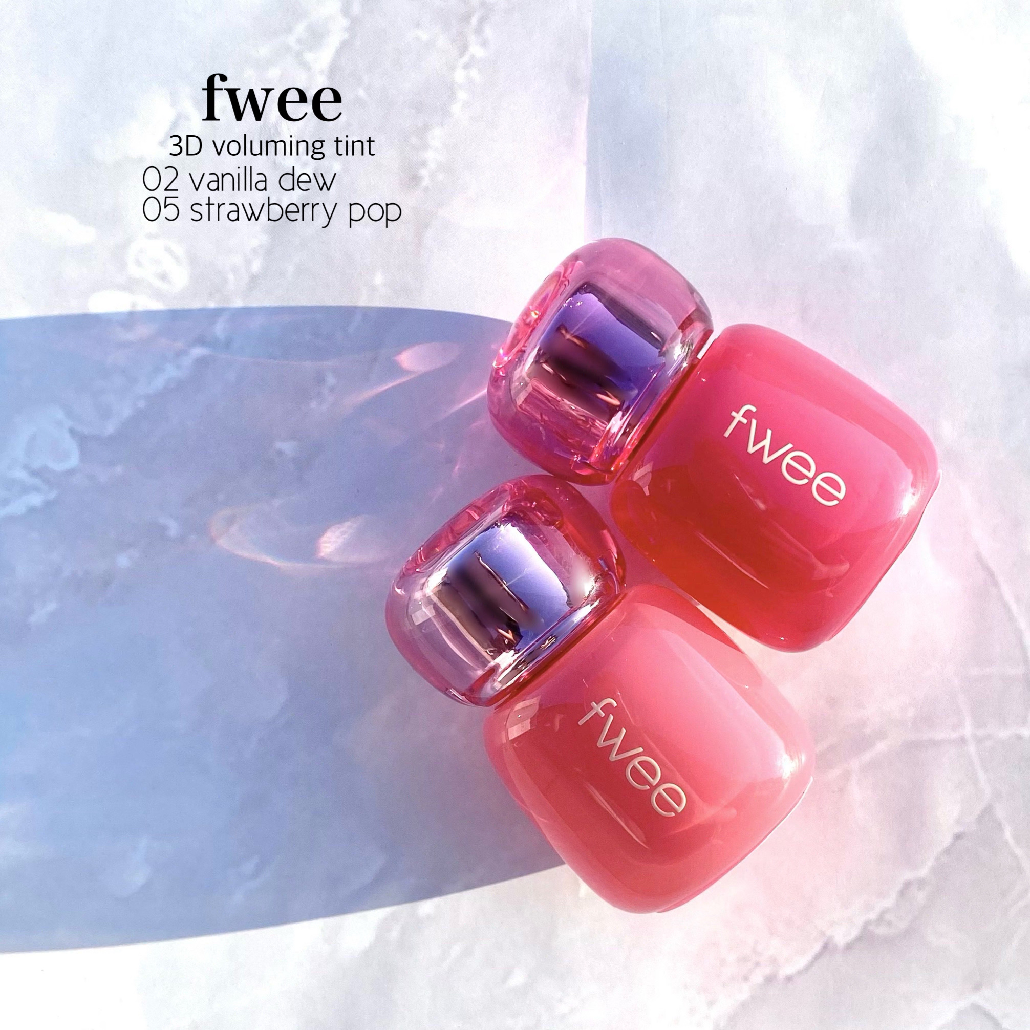 フィー 3Dボリューミンググロス/fwee/リップグロスを使ったクチコミ（2枚目）