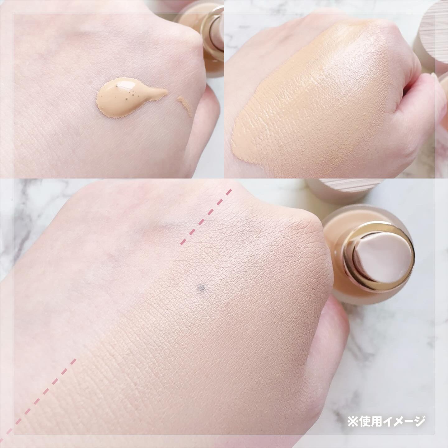 RMK リクイドファンデーション フローレスカバレッジ/RMK/リキッドファンデーションを使ったクチコミ（3枚目）