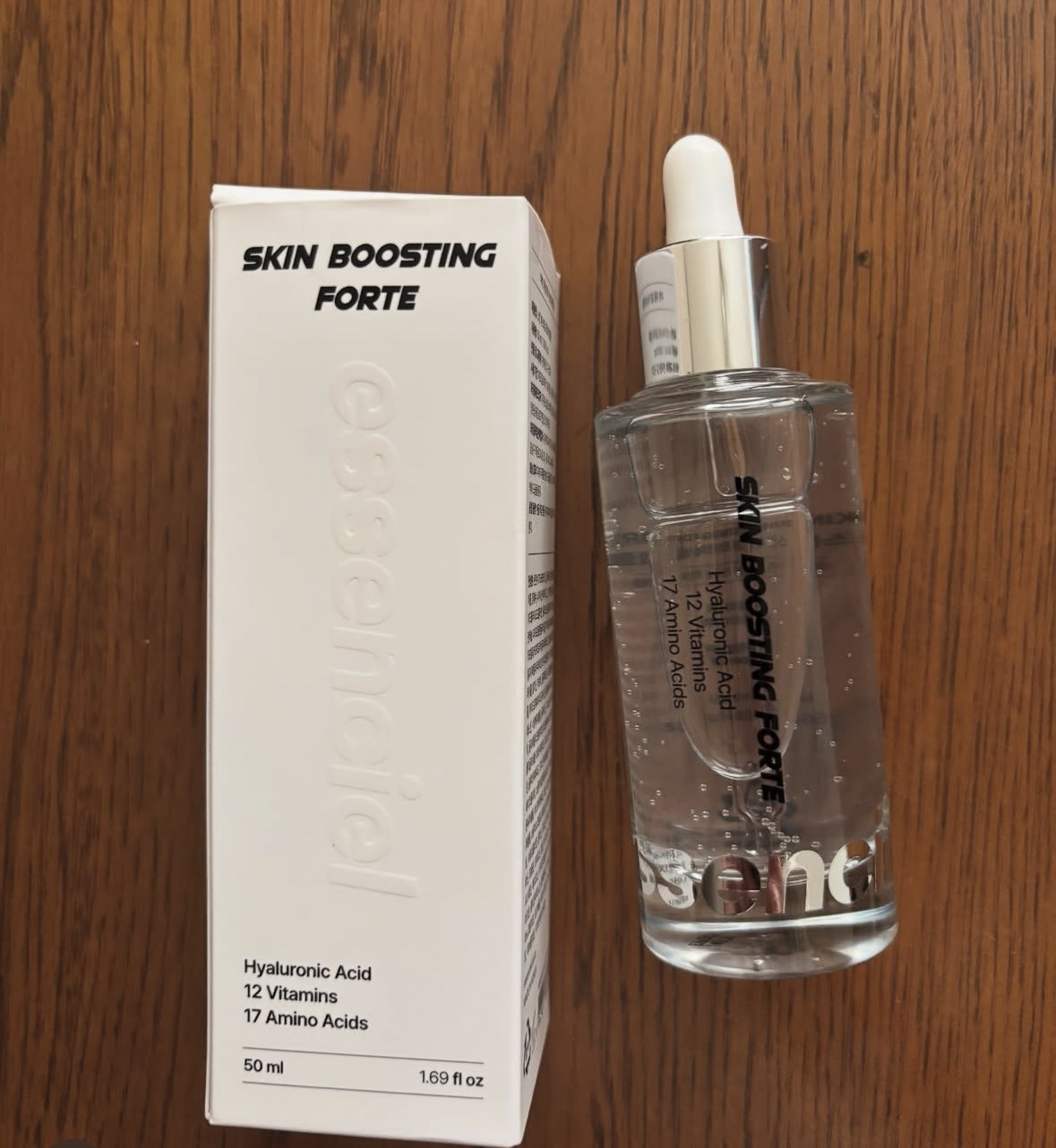 スキンブースティングフォルテセラム/essenciel/美容液を使ったクチコミ（1枚目）