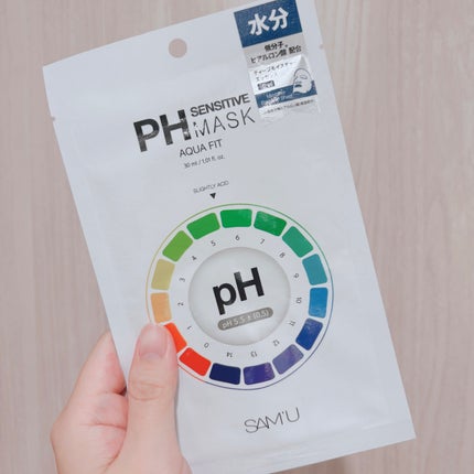 PHセンシティブマスク アクアフィット 1枚入/SAM'U/シートマスク・パックの画像