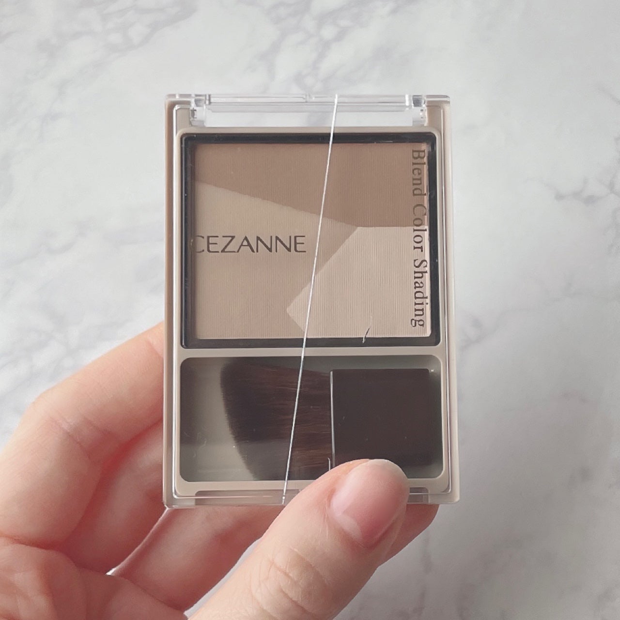 ブレンドカラーシェーディング/CEZANNE/シェーディングを使ったクチコミ(3枚目)