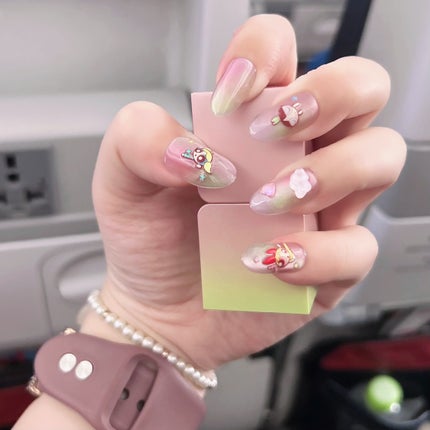 ネイルチップ(シールタイプ)/FINGER SUIT/ネイルチップ・パーツを使ったクチコミ(5枚目)