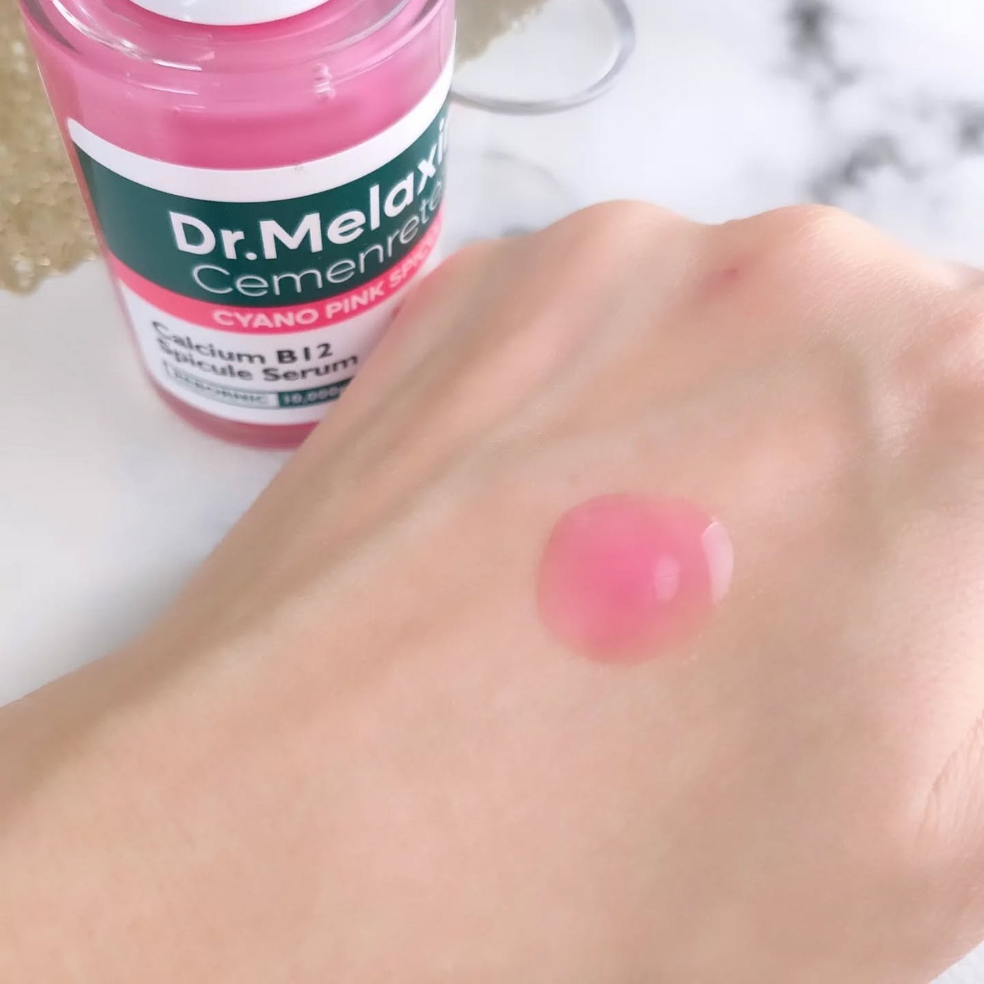 セメンリトシアノ ピンクスピキュールセラム/Dr.Melaxin/美容液を使ったクチコミ(4枚目)