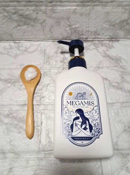 MEGAMIS ヘアセラム/MEGAMIS/洗い流すヘアトリートメントを使ったクチコミ(7枚目)