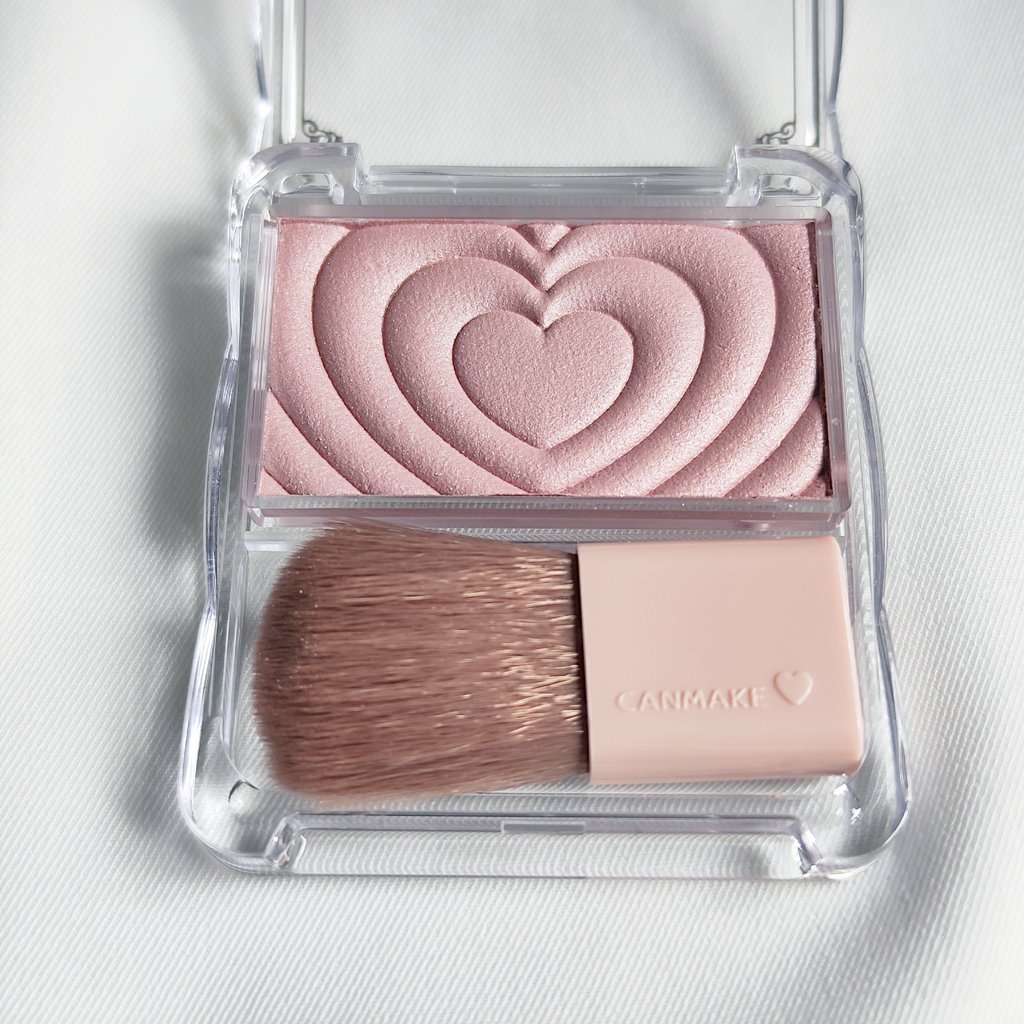 パウダーチークス/キャンメイク/パウダーチークを使ったクチコミ（2枚目）