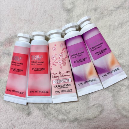 チェリーブロッサム ソフトハンドクリーム/L'OCCITANE/ハンドクリームを使ったクチコミ(1枚目)