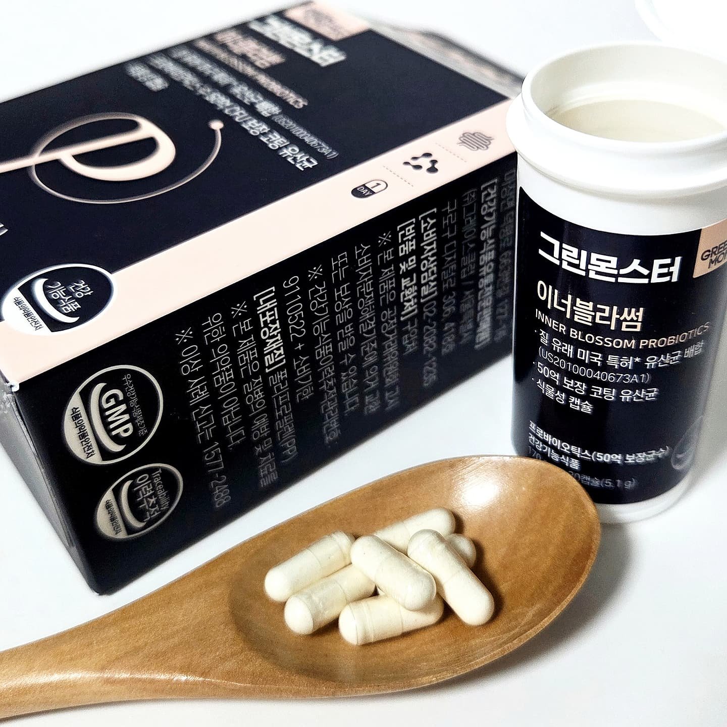 乳酸菌 インナーブラッサム/グリーンモンスター/健康サプリメントを使ったクチコミ（1枚目）