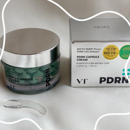 PDRN カプセルクリーム 100/VT/フェイスクリームを使ったクチコミ(4枚目)