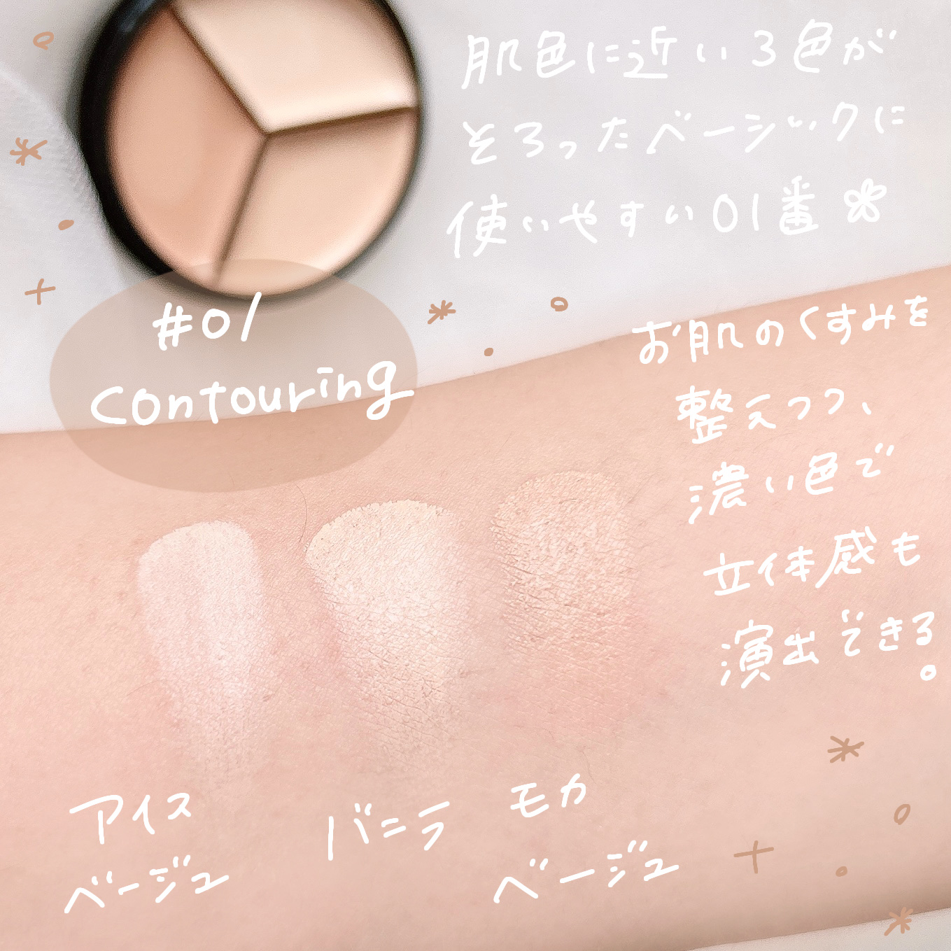 lovelycc マジックカバーチートコンシーラー/LOVELYCC/パレットコンシーラーを使ったクチコミ（3枚目）