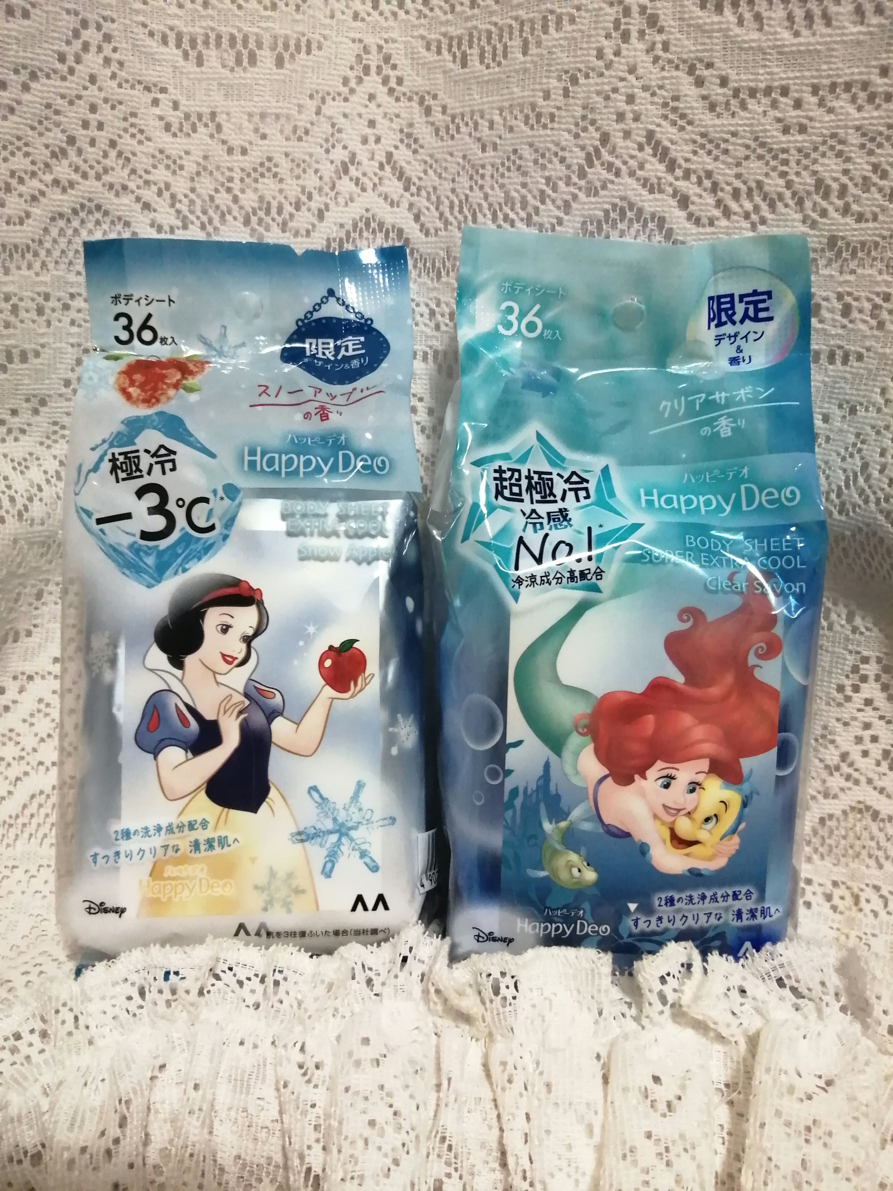 マンダム ハッピーデオ ボディシート 超極冷 クリアサボン/マンダム/ボディシートを使ったクチコミ（1枚目）