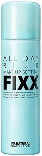 SO NATURAL オールデイブラーメイクアップセッティングフィックスミスト