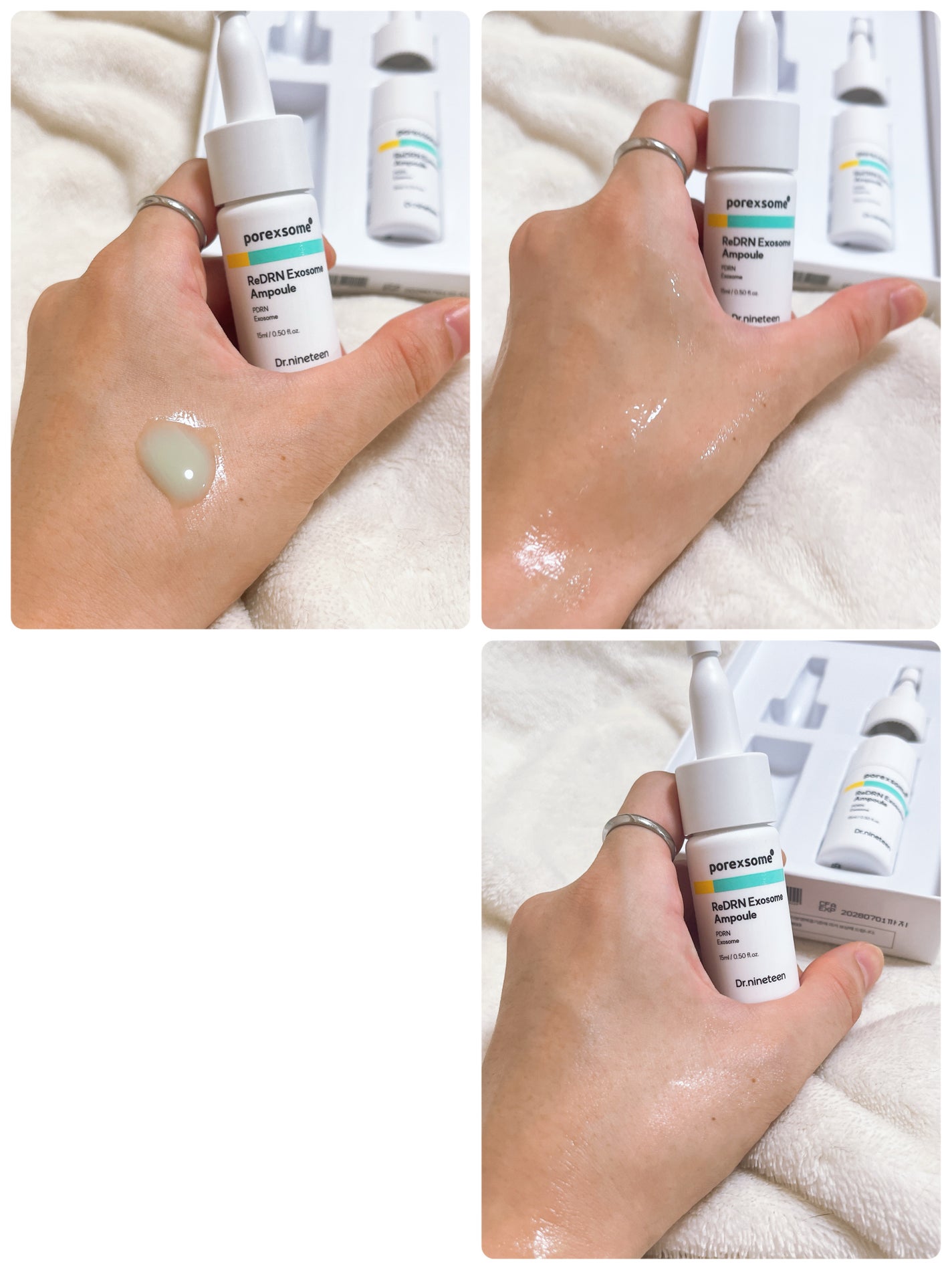 ReDRNエクソソームアンプル/Dr.nineteen/美容液を使ったクチコミ(1枚目)