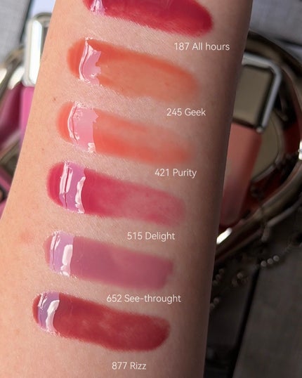 アンシーン バルーンティント/Oddtype/リップティントを使ったクチコミ(4枚目)