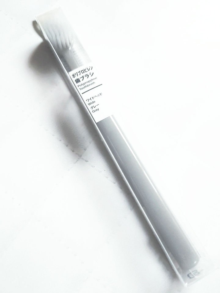 ポリプロピレン歯ブラシ ワイドヘッド/無印良品/その他を使ったクチコミ（1枚目）
