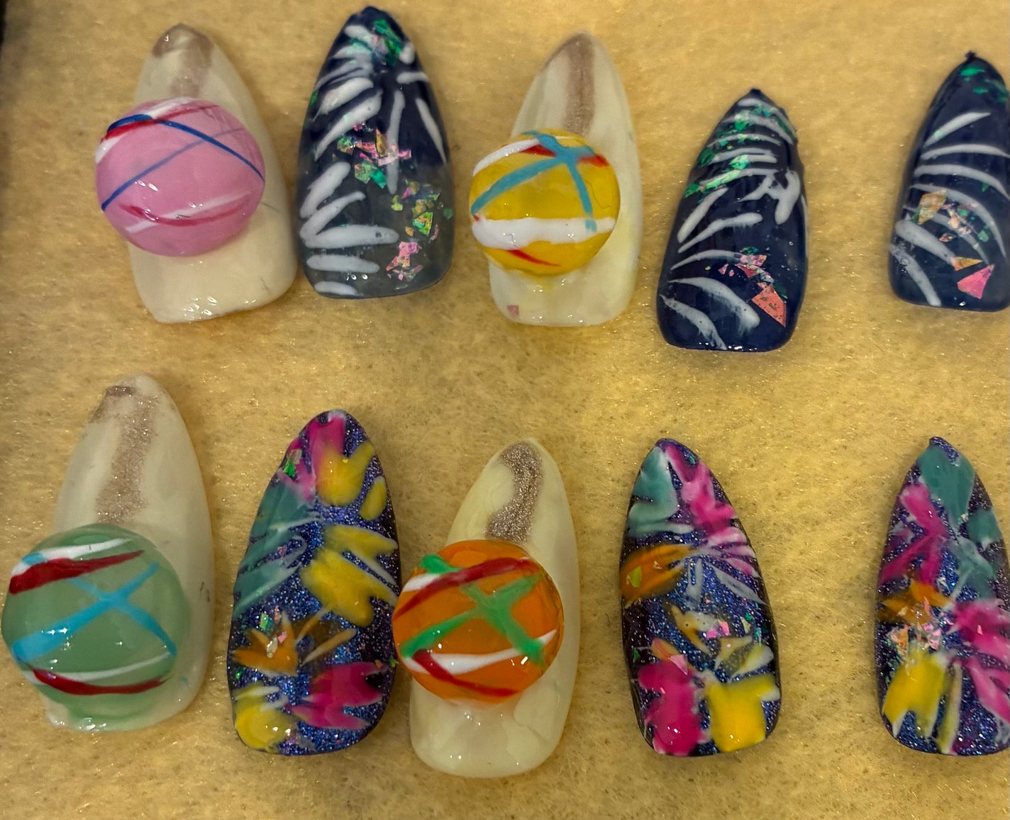 ジェルネイル/セリア/ジェルネイルを使ったクチコミ(1枚目)