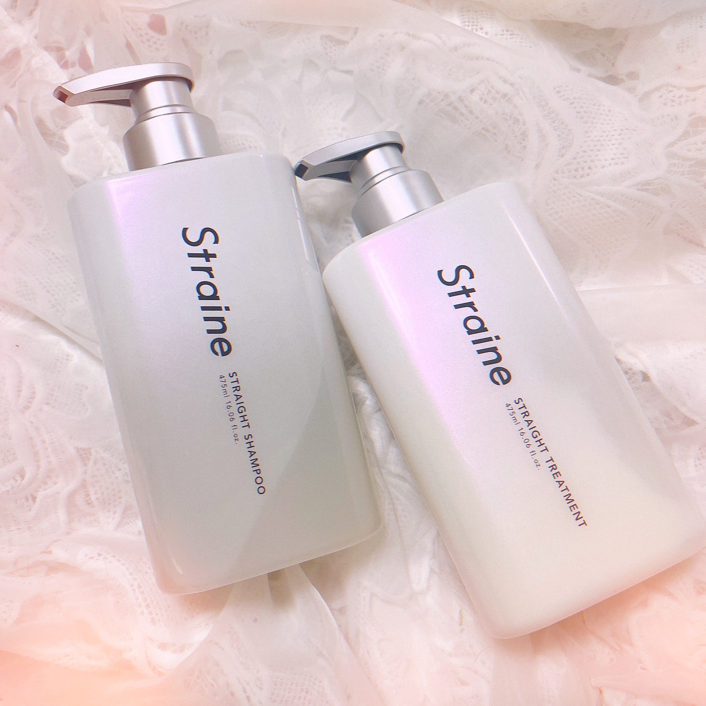 ストレートシャンプー/ストレートトリートメント ホワイトブロッサムの香り/Straine/市販シャンプーを使ったクチコミ（1枚目）