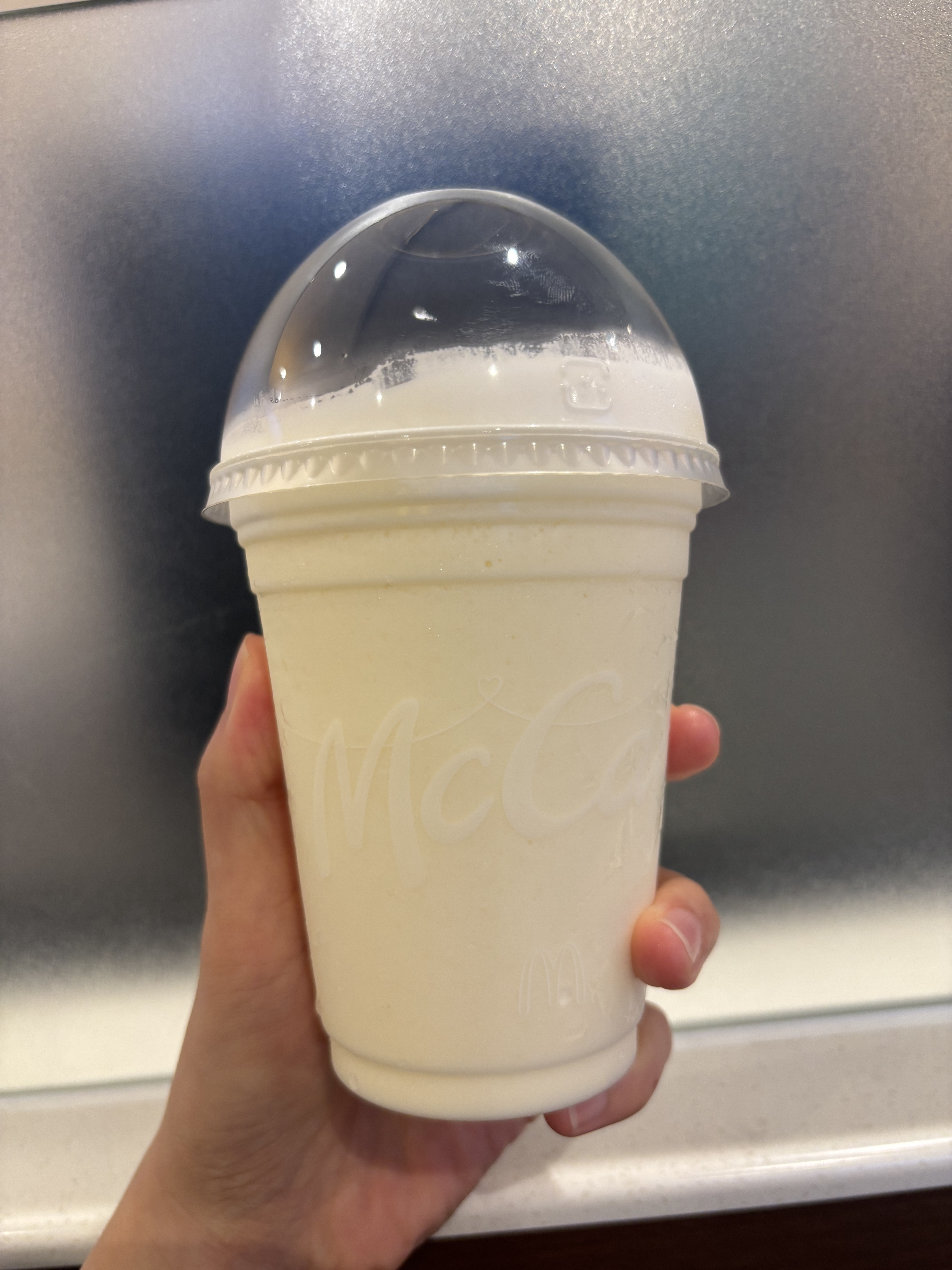 ブルーベリーチーズケーキ フラッペ/マクドナルド/その他ドリンクを使ったクチコミ（1枚目）