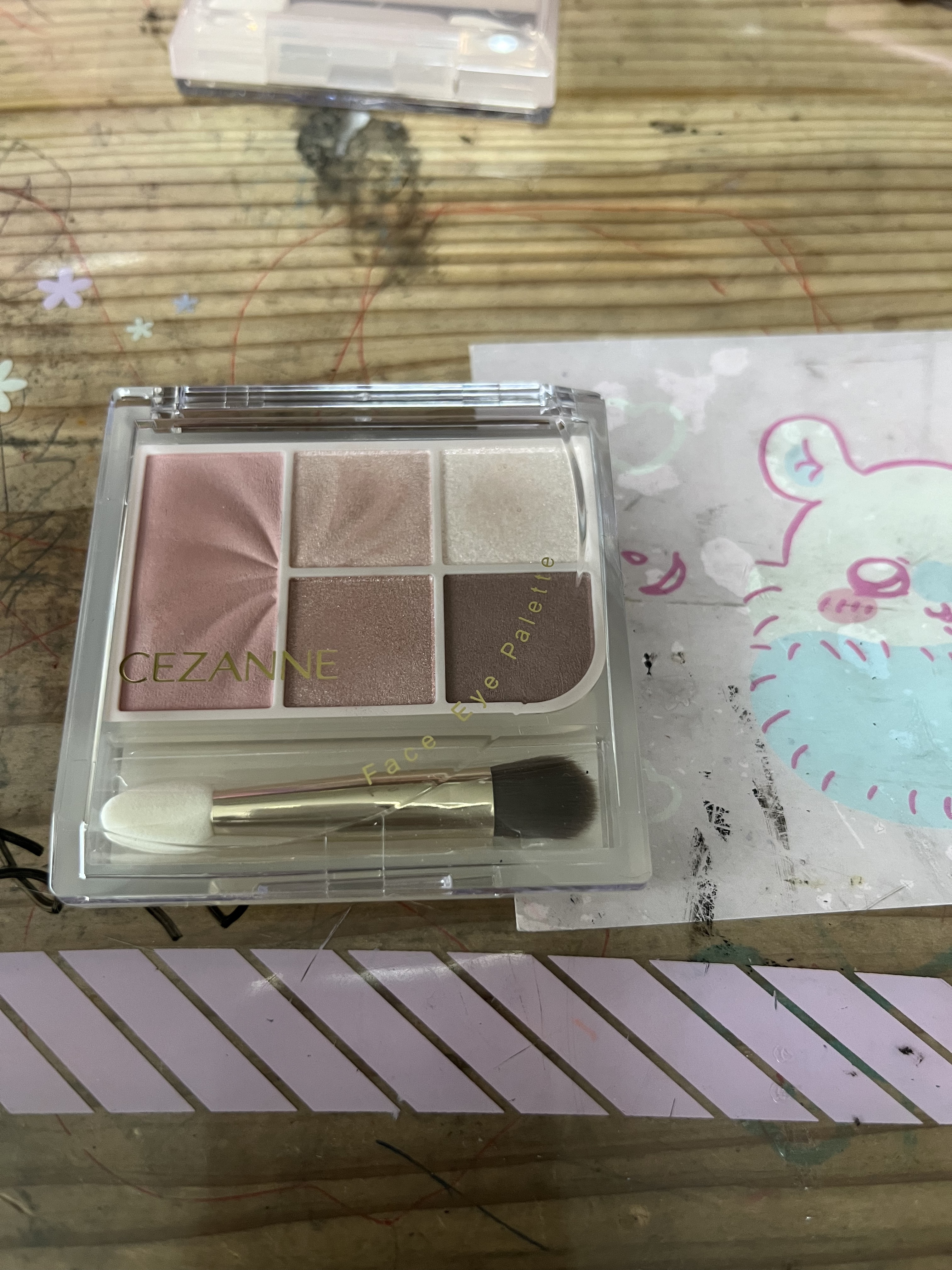 フェイスアイパレット/CEZANNE/アイシャドウを使ったクチコミ（2枚目）