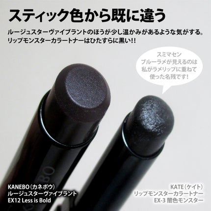 ルージュスターヴァイブラント/KANEBO/口紅を使ったクチコミ(3枚目)