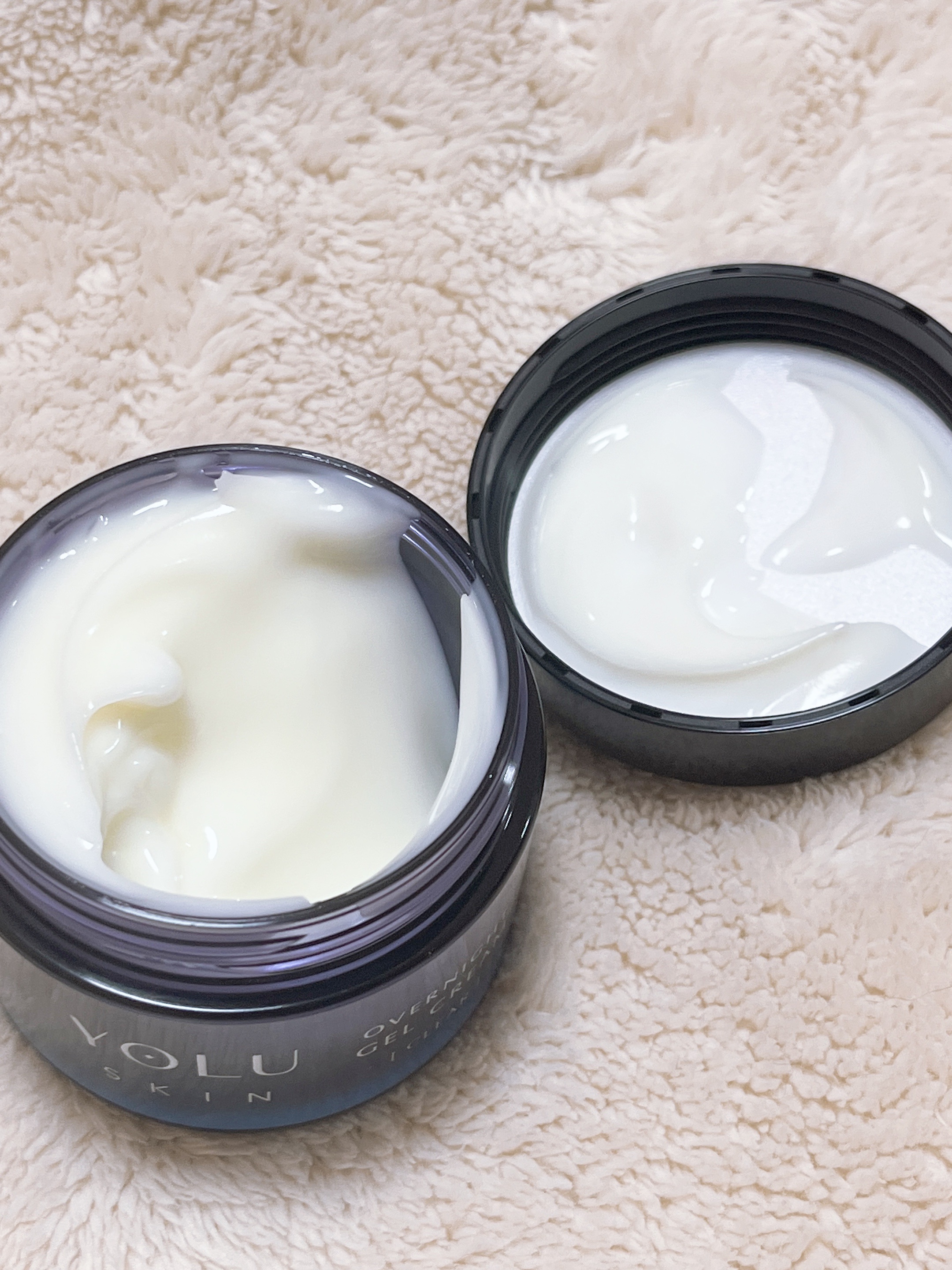 ヨル スキン オーバーナイトジェルクリーム クリア/YOLU/フェイスクリームを使ったクチコミ（3枚目）