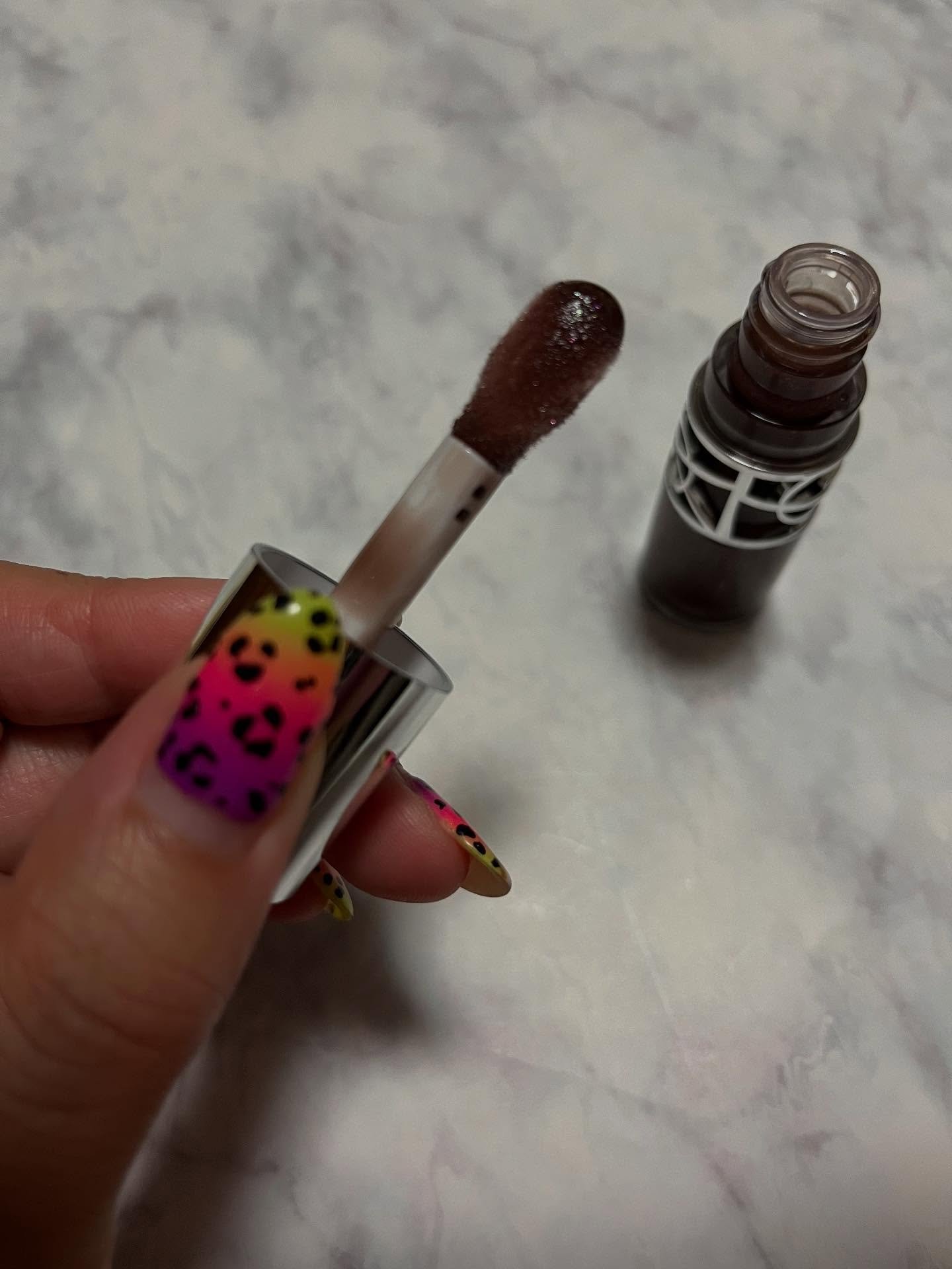 YSL ラブシャイン グロスプランパー #6 エスプレッソ スターダスト/YVES SAINT LAURENT BEAUTE/リップグロスを使ったクチコミ（3枚目）