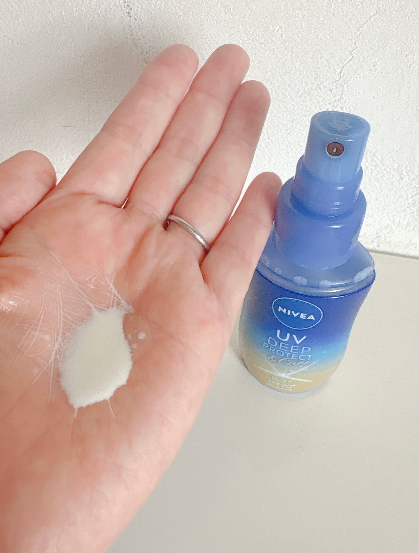 ニベアUV ディーププロテクト&ケア ミルクミスト/ニベア/日焼け止めミスト・スプレーを使ったクチコミ(3枚目)