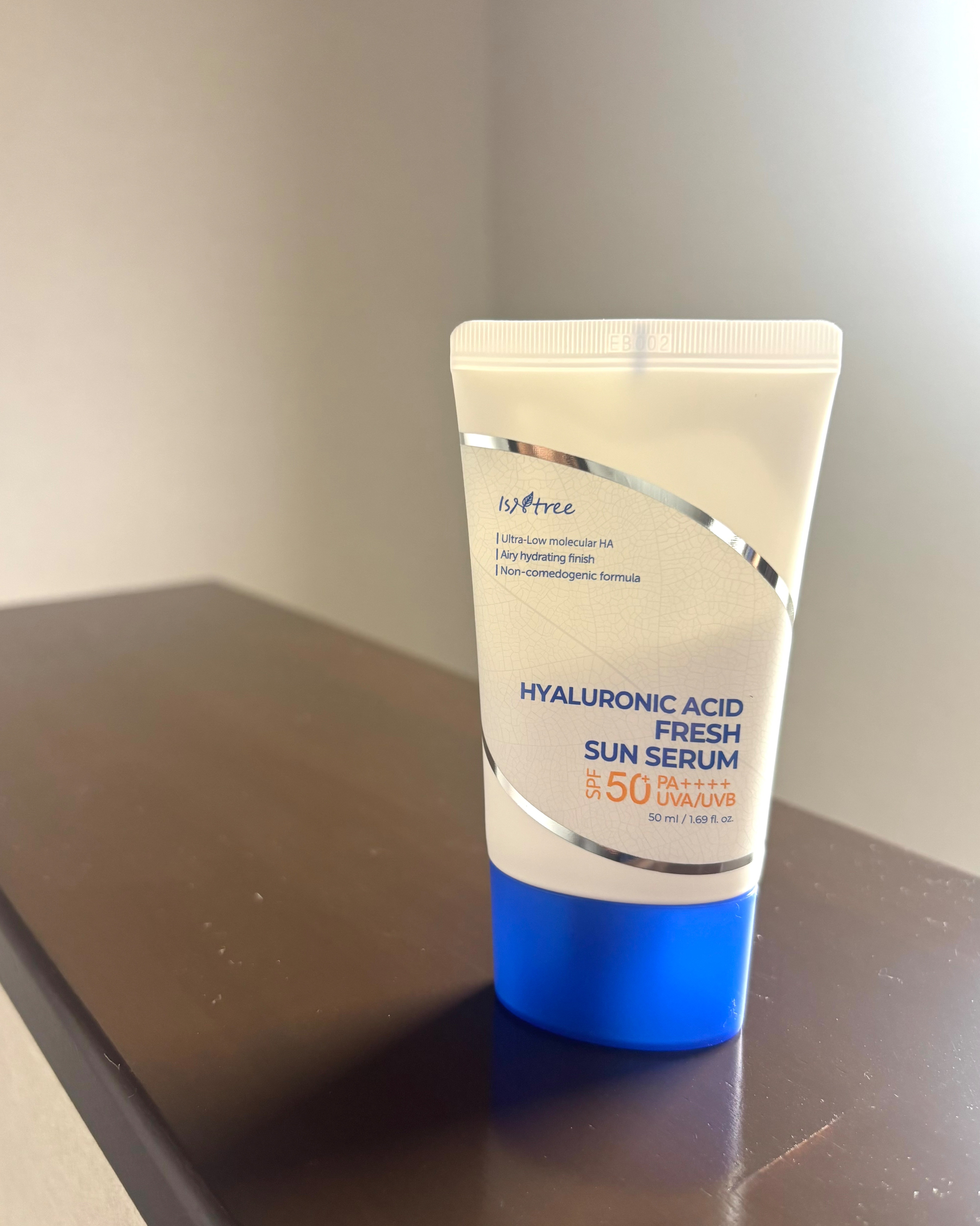 ヒアルロン酸フレッシュサンセラム/Isntree/日焼け止めクリームを使ったクチコミ（3枚目）