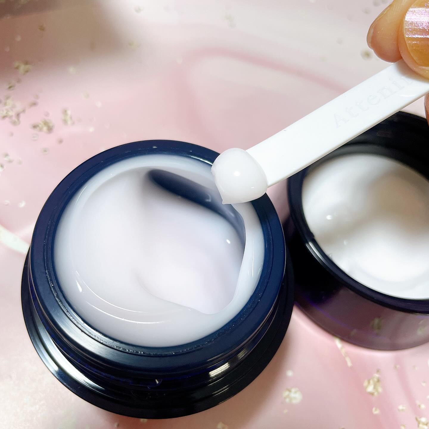 アテニア ミッドナイトモイスチャライザー/アテニア/フェイスクリームを使ったクチコミ（3枚目）