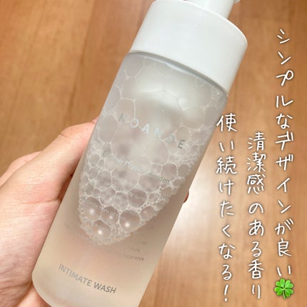 INTIMATE WASH/NOANDE/デリケートゾーンケアを使ったクチコミ(3枚目)