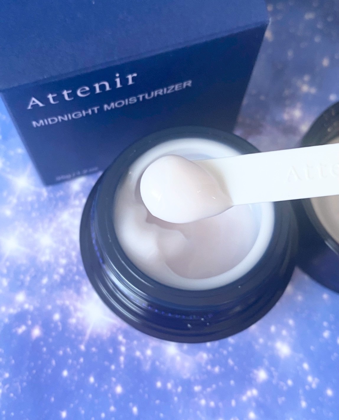 アテニア ミッドナイトモイスチャライザー/アテニア/フェイスクリームを使ったクチコミ（1枚目）