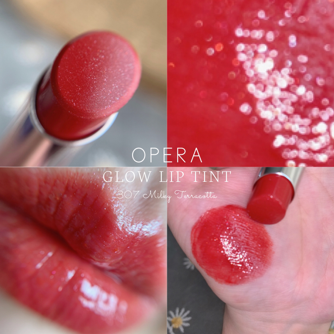 オペラ グロウリップティント 307 ミルキーテラコッタ/OPERA/リップティントを使ったクチコミ（1枚目）