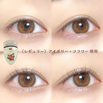 KOBAKO アイラッシュカーラー(センターカール) マルーン・フラワー/KOBAKO/ビューラーの画像